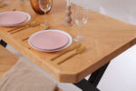 Golden Oak Dining Table4