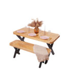 Golden Oak Dining Table4