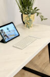 white desk trapez legs 7