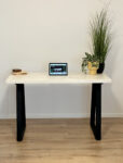 white desk trapez legs 7