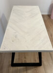 white desk trapez legs 7