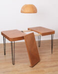 Wallnut Extendable Chunky Dining Table 9Res