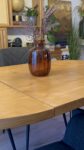 Rustic Round Extendable Table